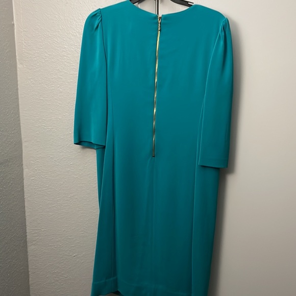 Kate spade turquoise dress with beaded neckline - Picture 5 of 5